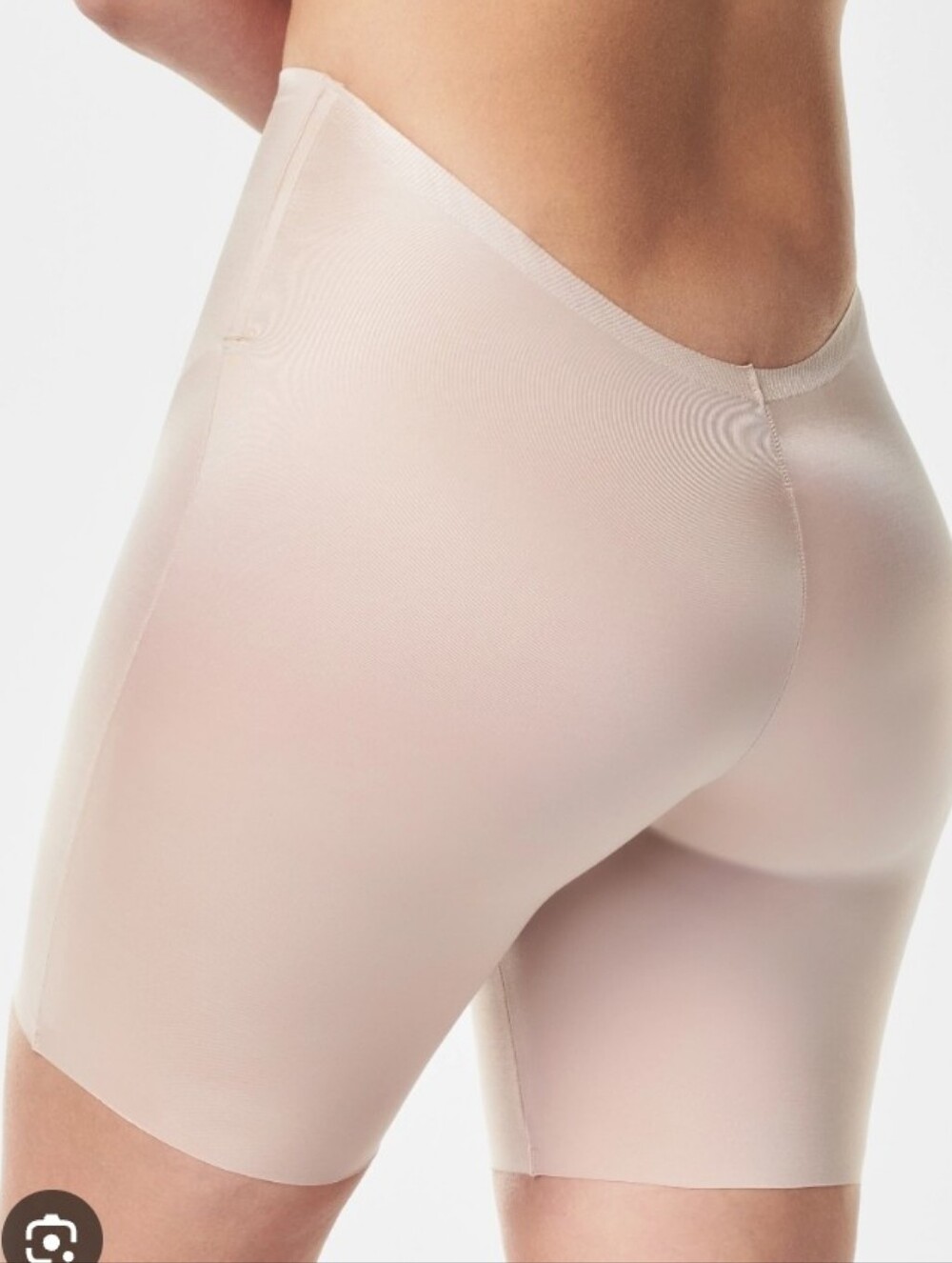 SPANX Nude Low Back Seamless Shaping Shorts Sz-XL